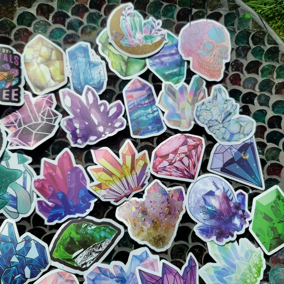 Crystal Stickers - Assorted 50 Pack - Picture 4 of 11